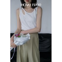 HAVERICE RESTAURANT PACKSPRING Fire Out Circle Hollowed-out Styling Sensation Do Nt Make Little Design Vest Harnesses Summer