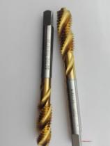 Japan OSG titanium plated spiral tap M6 M7 M8 X0 5X0 75X1 X1 25 High strength cutting tap