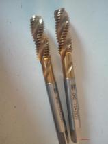 Taiwan TOSG titanium plated spiral M6 M7X0 5X0 75X1 Machine screw tapping fine teeth M8X0 5X0 75X1