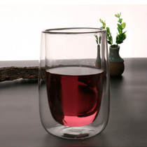 Double Glazed Cup Home Cup Insulation heat resistant water cup Tea Cup Mark Cup Transparent Office Cup Flawless