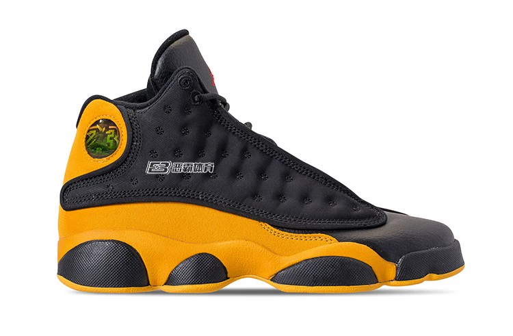 AIR JORDAN 13 GS AJ13 Anthony Oak Mountain High School High School Black and Yellow Giày bóng rổ nữ màu vàng và đen 884129-035 - Giày bóng rổ