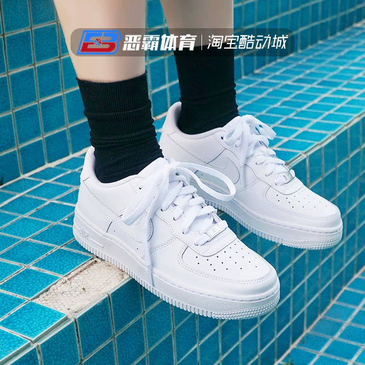 Найк, Найк Air Force 1, белые мужские и женские туфли/кроссовки