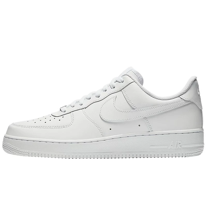 Найк, Найк Air Force 1, белые мужские и женские туфли/кроссовки