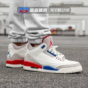 AIR JORDAN 3 Trò chơi từ thiện Giày bóng rổ AJ3 Ngày độc lập của đội Mỹ 136064-140