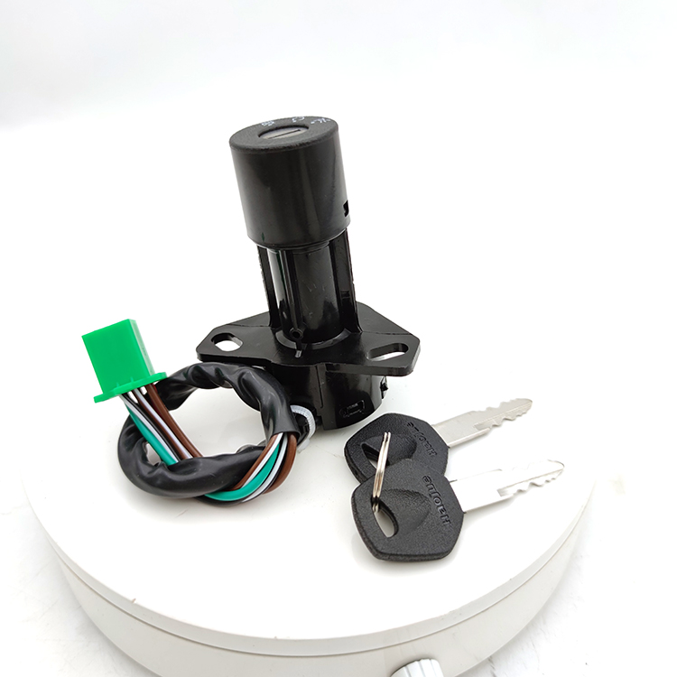 Locomotive electronic door lock sleeve lock GS125 electronic door lock wooden king straddle bicycle sleeve lock full car lock ignition switch lock