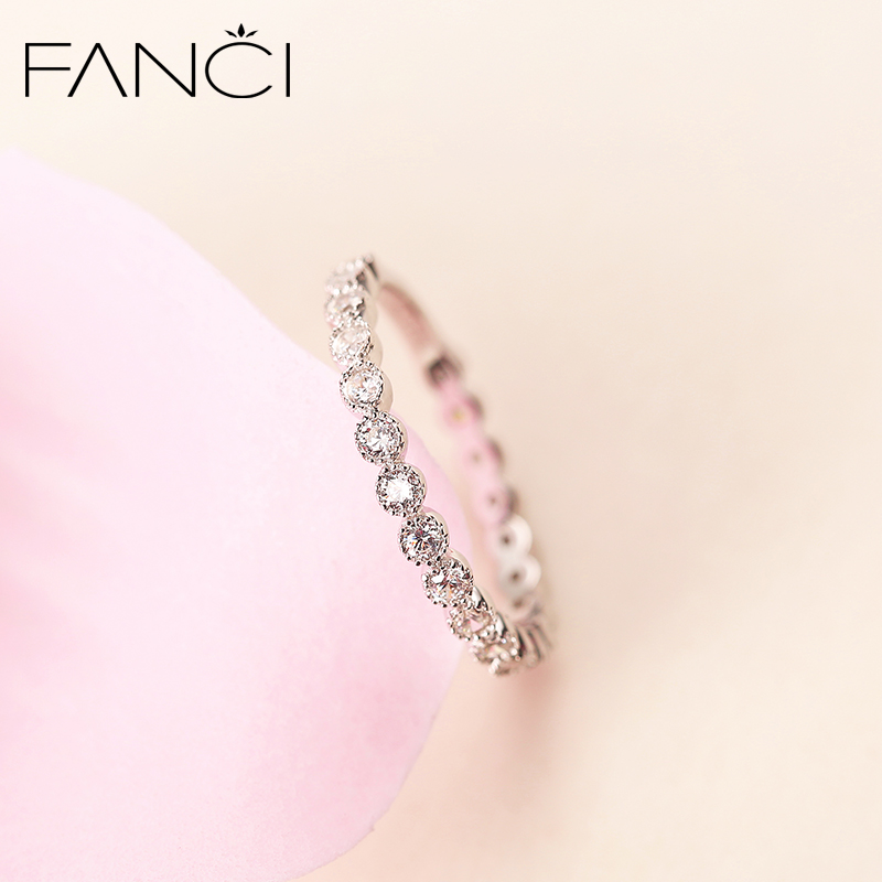 Bague Femme FANCI en Argenterie - Ref 3089495 Image 1