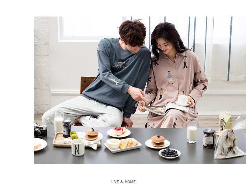 Pyjama mixte en Coton à manches longues - Ref 3005764 Image 21