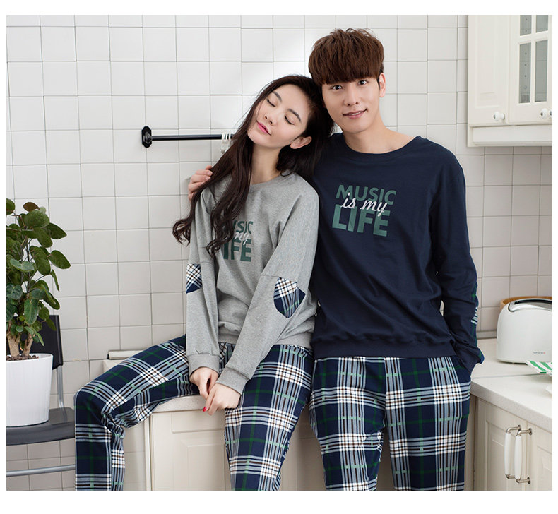 Pyjama mixte en Coton à manches longues - Ref 3005857 Image 19