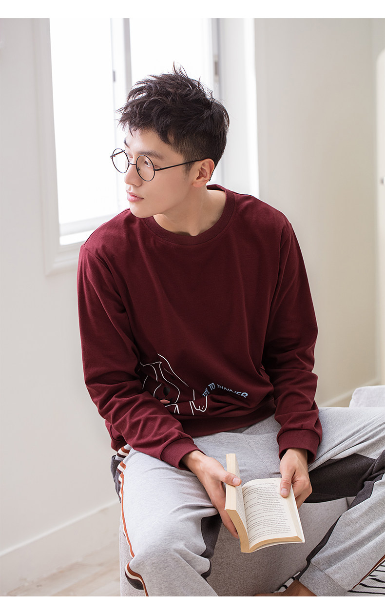 Pyjama mixte en Coton à manches longues - Ref 3005637 Image 17