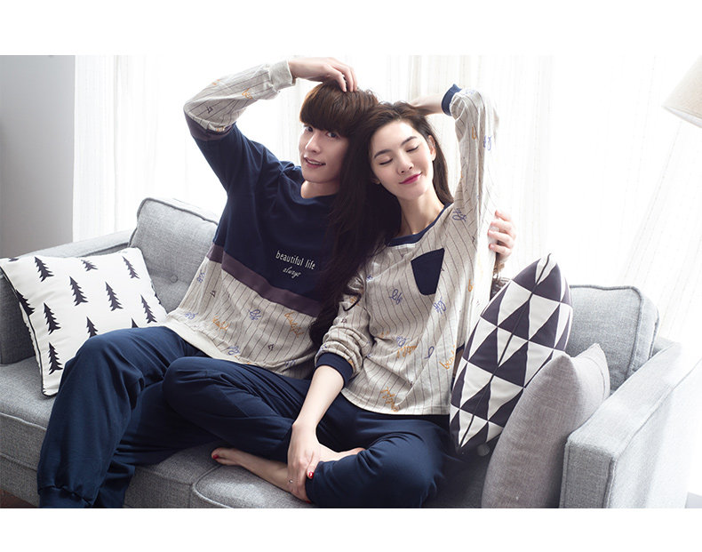 Pyjama mixte en Coton à manches longues - Ref 3005585 Image 18