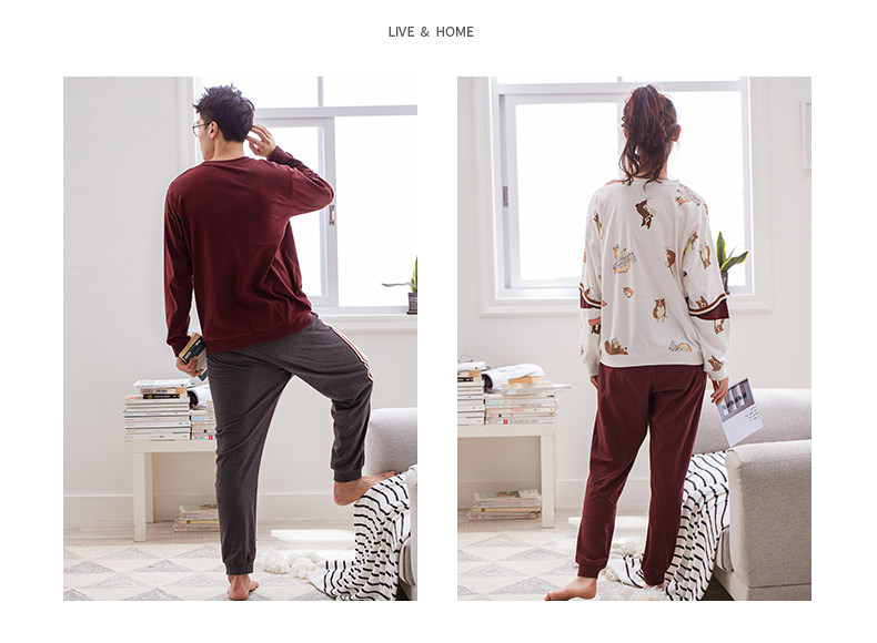 Pyjama mixte en Coton à manches longues - Ref 3005637 Image 21