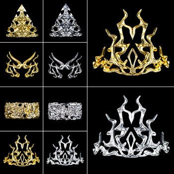 Ancient Style Hanfu Hair Accessories, Pure Copper Alloy, Not Easily Oxidized, Imitation Cast Copper Props, Ancient Headwear, Armor Accessories, Headwear