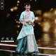 That Year, the Flowers Bloomed and the Moon Was Full, and Sun Li Wore the Same Ancient Costume as Hu Xing'Er, a Young Lady from the Republic of China, in a Traditional Chinese Xiuhe Outfit
