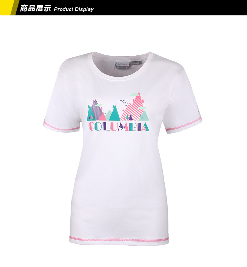 T-shirt sport pour femme COLUMBIA à manche courte en nylon - Ref 2027481 Image 11