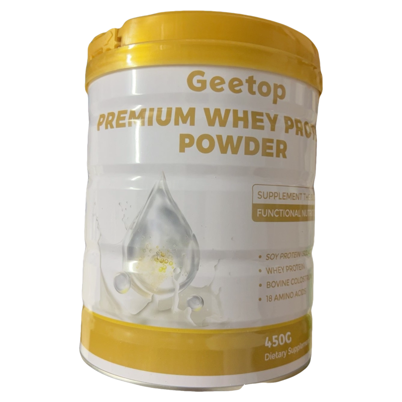 In-Stock Geetop High-Purity Whey Protein Powder 450g for Adults and Middle-Aged People to Boost Immunity, Improve Nutrition, and Enhance Absorption In-Stock Geetop High-Purity Whey Protein Powder 450g for Adults and Middle-Aged People to Boost Immunity, Improve Nutrition, and Enhance Absorption