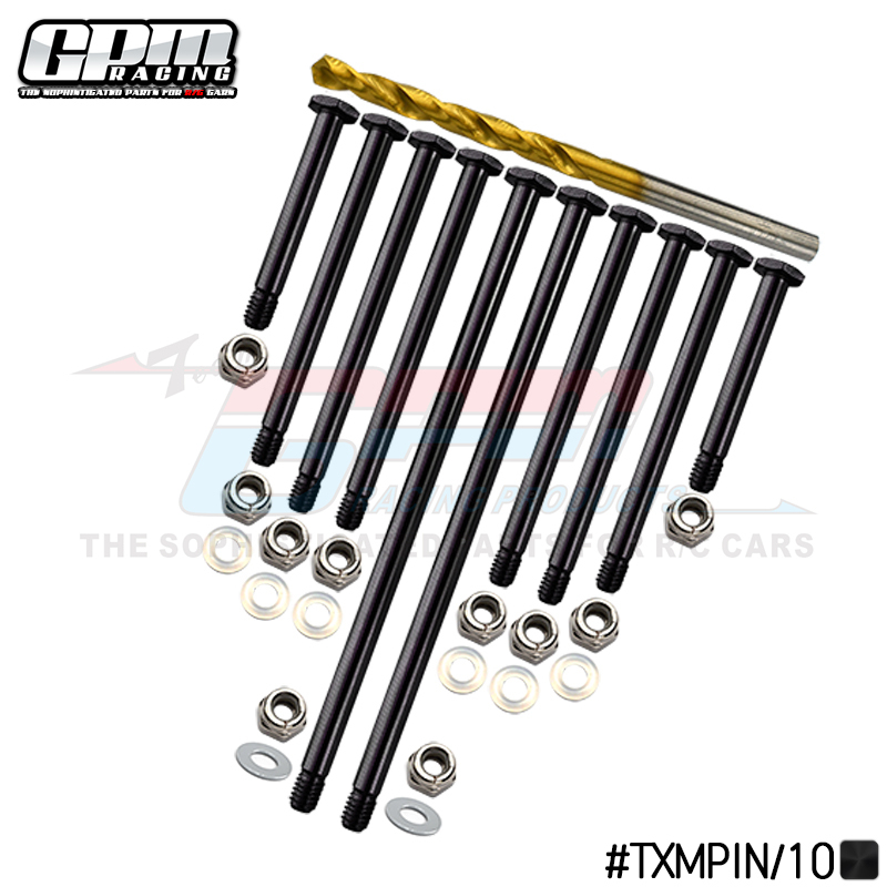 Traxxas-1/5 Big X6S/8S Xrt Imported Medium Carbon Alloy Steel Hardened Front and Rear Suspension A-Arm Pin Pin