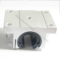 Linear cylindrical TBR rail guide optical axis opening aluminum slider TBR16UU