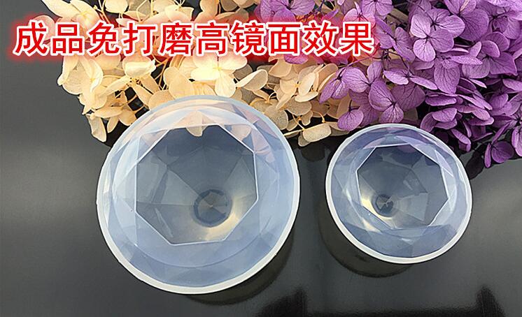 Crystal Epoxy Diamond Silicone Khuôn Miễn phí Đánh bóng Đại Dương Diamond Diamond DIY Trang sức Handmade Trang trí Mẫu vật khuôn bánh
