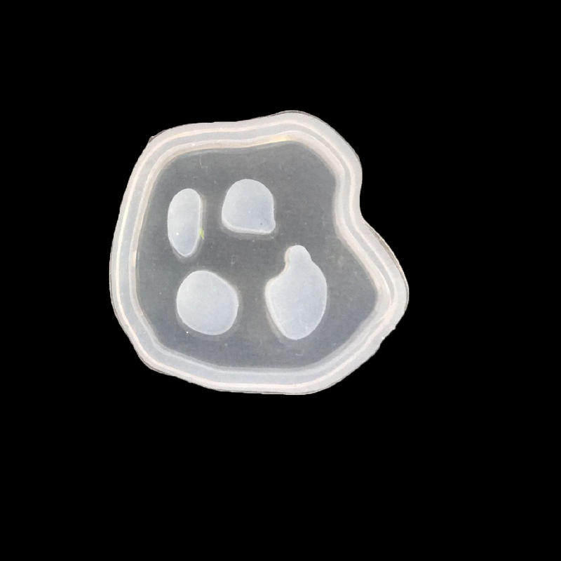 Gương cao không mài bề mặt keo cây nhỏ Maple Leaf mô hình khuôn silicone khuôn tự làm keo thủ công khuôn nướng bánh