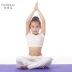 Quần áo yoga trắng cha mẹ-con gái khiêu vũ thể dục thể dục thể hình ít trẻ em thực hành phù hợp với quần áo