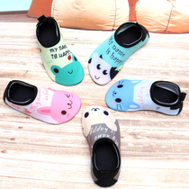 Beach socks thick bottom anti-skid childrens special shoes for wading swimming in the sea shoes baby quick-drying snorkeling shoes for men and women