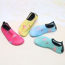 Beach socks snorkeling shoes swimming shoes womens non-slip anti-cut quick-drying sea special shoes diving shoes boys and children beach shoes