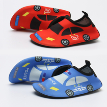 Childrens outdoor beach shoes upstream shoes non-slip skin-friendly swimming soft shoes baby mens and womens barefoot snorkeling shoes rafting shoes