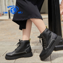 Global 2021 Autumn New High handsome Martin boots women shoes British style ins trend leisure locomotive short boots