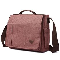 Anti Splash Water Cloth Out Travel Flip Flops Square Business Mens Hands Bill Of Lading Shoulder Inclined Satchel 14 Inch Computer Big Bag