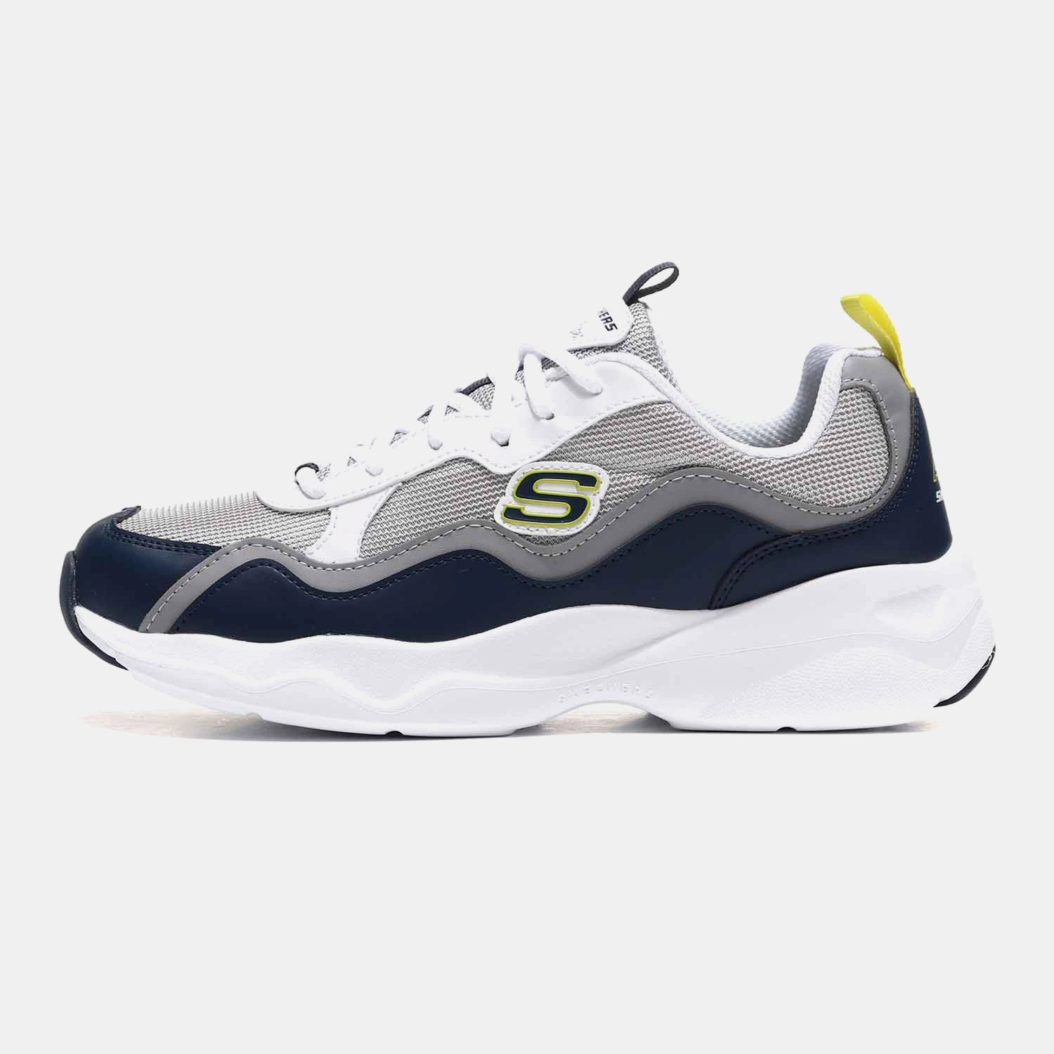 Skechers Giày nam Skechers 2020 mùa hè mới đế dày retro cũ giày thể thao giản dị 999859 - Dép / giày thường