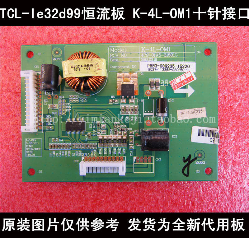 New Tcl-Le32D99 L42F3300B Constant Current Board K-4L-Om1 4710-K4Lm10-A6225K01