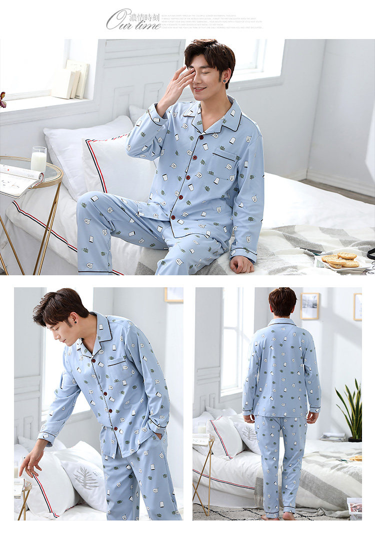 Pyjama mixte en Coton à manches longues - Ref 3005634 Image 32