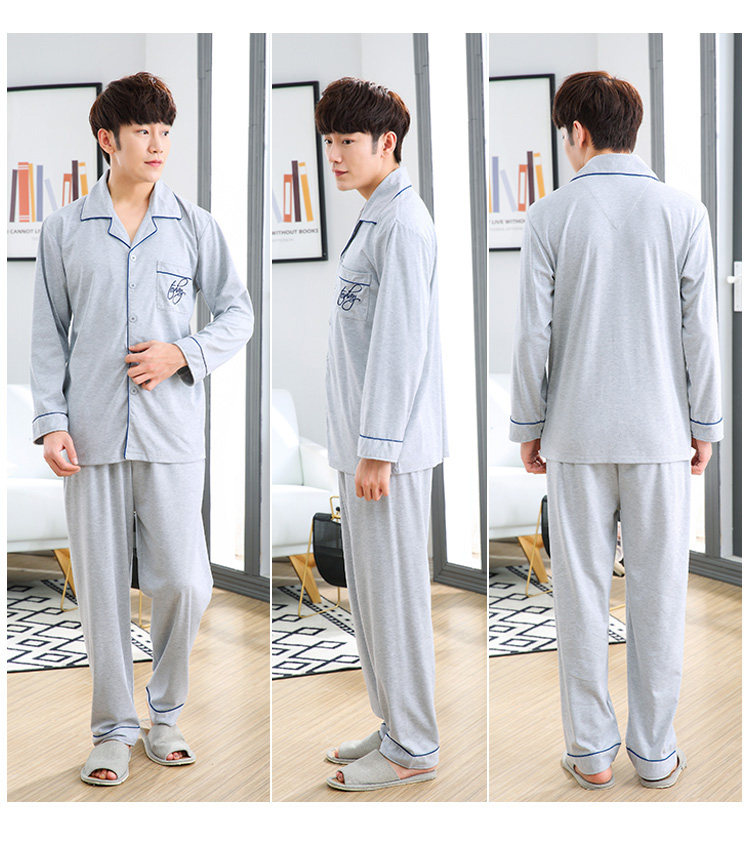 Pyjama mixte en Coton à manches longues - Ref 3005634 Image 57