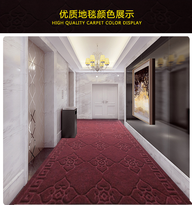 sảnh tùy chỉnh cửa mat thấm thảm không trơn trượt có thể được cắt tấm thảm chùi chân lang mat thảm cho vận chuyển - Thảm sàn tấm trải sàn pvc loại mỏng
