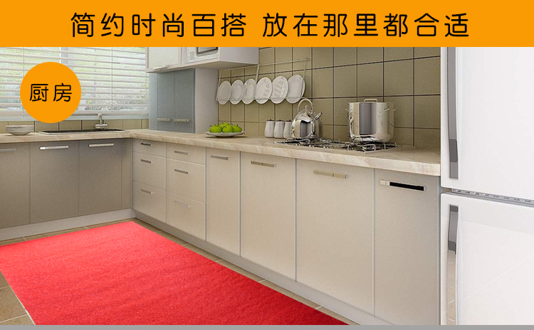 Dày nhựa thảm đỏ không thấm nước không trượt mat hành lang cửa vào cửa có thể được cắt cửa mat chào mừng mat tùy chỉnh thảm lót sàn