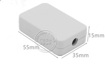 Power line box 55 * 35 * 15mm plastic housing ABS plastic case circuit Sub-wire box junction box
