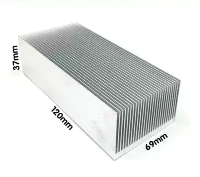 High-quality heat dissipation 69*37-120MM CPU radiator dense tooth radiator fan radiator 26 teeth