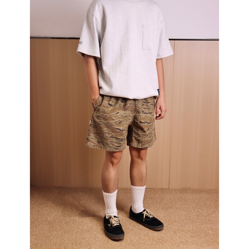 Good Plan Japanese Retro Heavy-Duty Camouflage Casual Pants for Men and Women, Summer Fashion Versatile Outdoor Straight Shorts