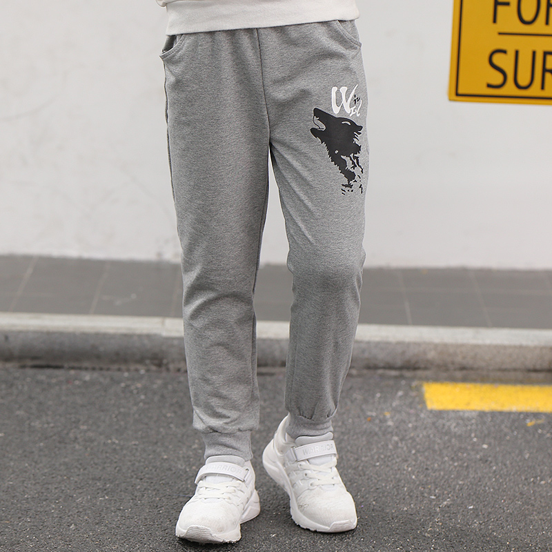 Chàng trai quần mùa hè quần chống muỗi 2020 trẻ em mới sweatpants trong trẻ em lớn giản dị quần bé trai quần mỏng.