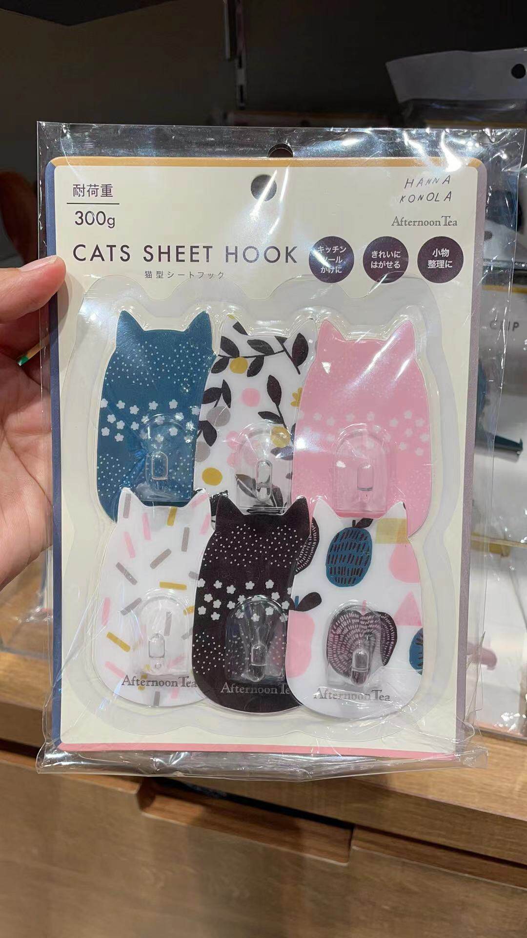 Spot Japanese homegrown afternoontea cat-linked sticky glue 6 hannakonola series
