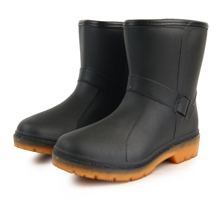 Chaussures - bottes caoutchouc homme pour hiver - semelle tendon - Ref 962579 Image 14
