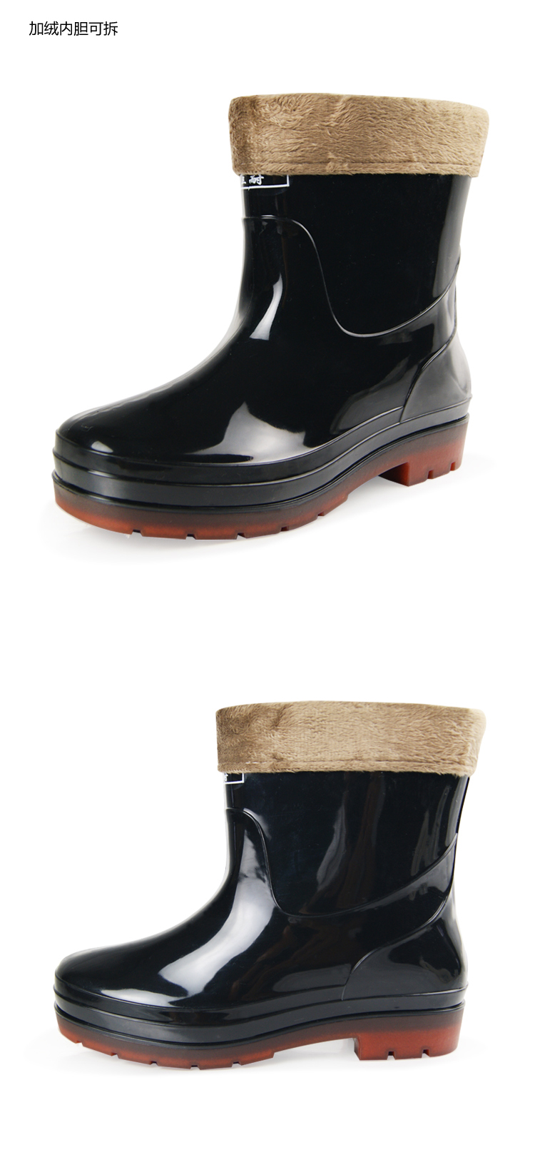 Chaussures - bottes caoutchouc homme pour printemps - semelle tendon - Ref 960781 Image 16