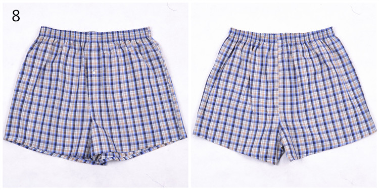 Một Luo quần nam cotton boxer shorts của nam giới lỏng đồ lót nhà quần short giản dị kích thước lớn