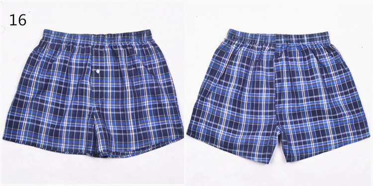 Một Luo quần nam cotton boxer shorts của nam giới lỏng đồ lót nhà quần short giản dị kích thước lớn