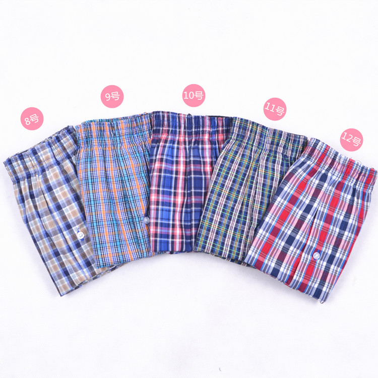 Một Luo quần nam cotton boxer shorts của nam giới lỏng đồ lót nhà quần short giản dị kích thước lớn