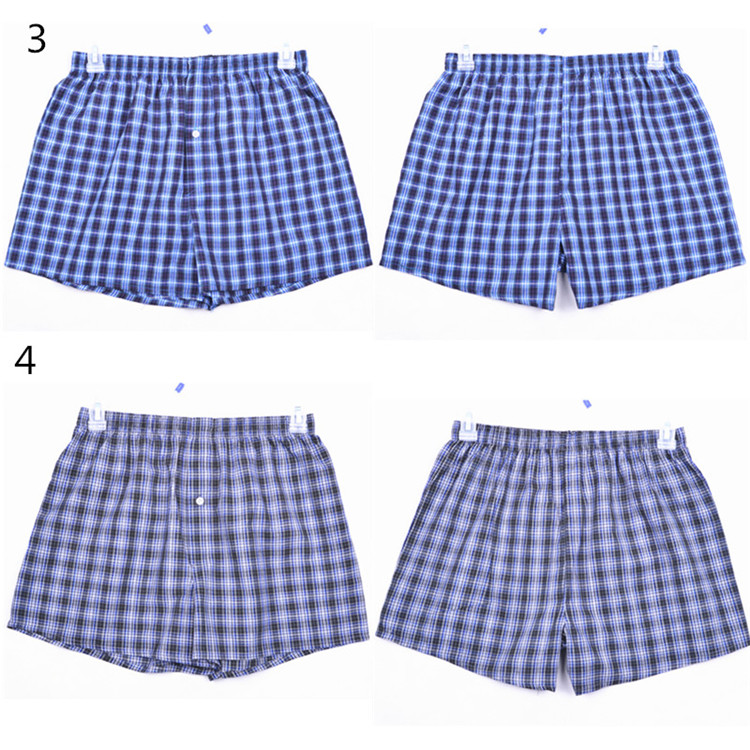 Một Luo quần nam cotton boxer shorts của nam giới lỏng đồ lót nhà quần short giản dị kích thước lớn