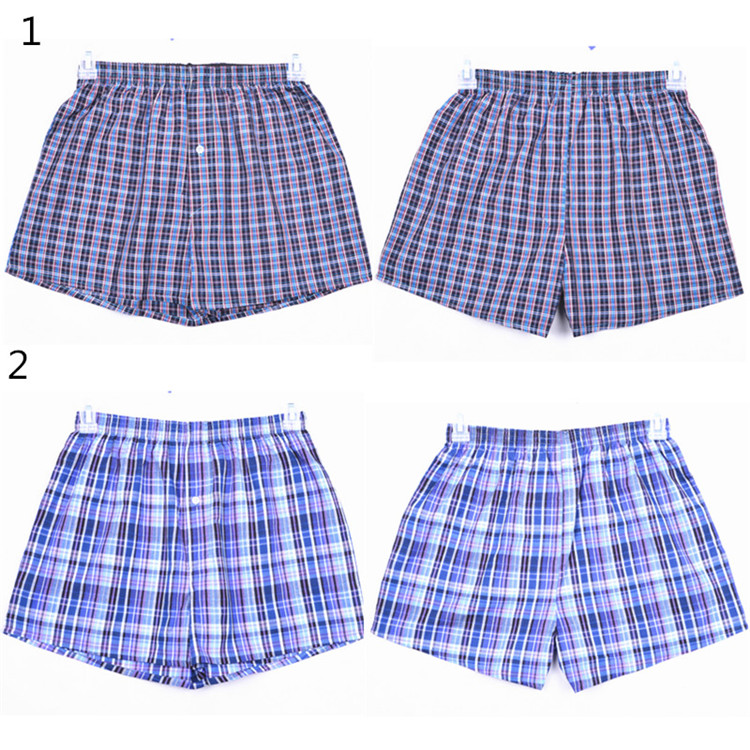 Một Luo quần nam cotton boxer shorts của nam giới lỏng đồ lót nhà quần short giản dị kích thước lớn