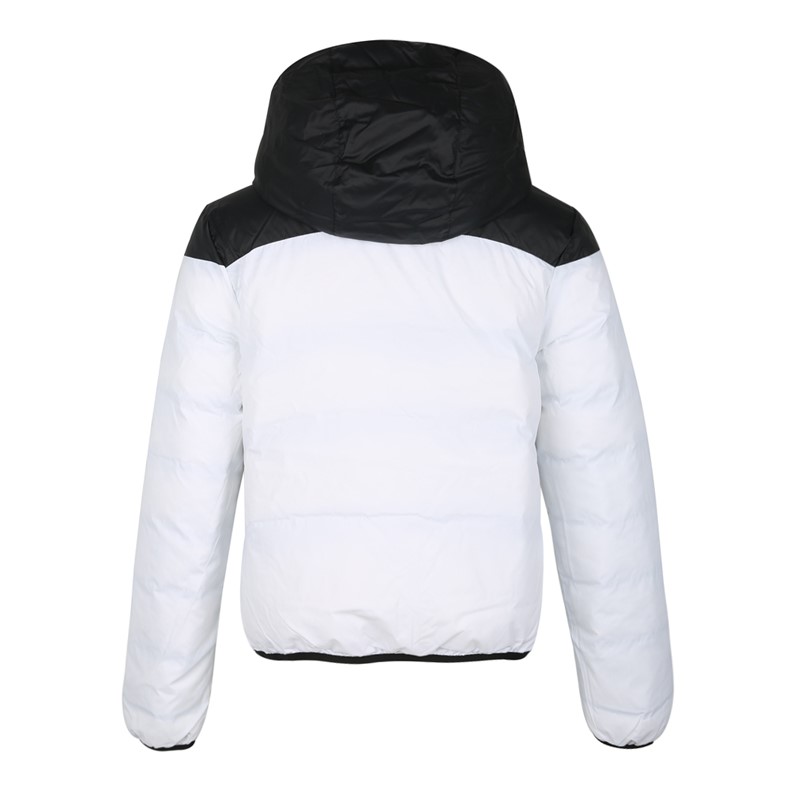 Nike Nike mặc một chiếc áo khoác ngắn màu đen bên ngoài màu trắng ấm áp cho phụ nữ 939439-010 - Thể thao xuống áo khoác áo phao gile nam