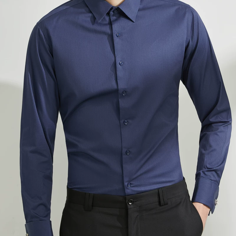 Рубашка, классический пиджак костюма, французский стиль, slim fit