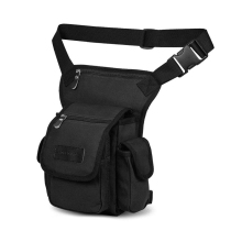 Outdoor leisure multi-functional riding tactical leg bag male hanging bag camouflage fabric fanny pack Army fan bag Canvas tactical bag